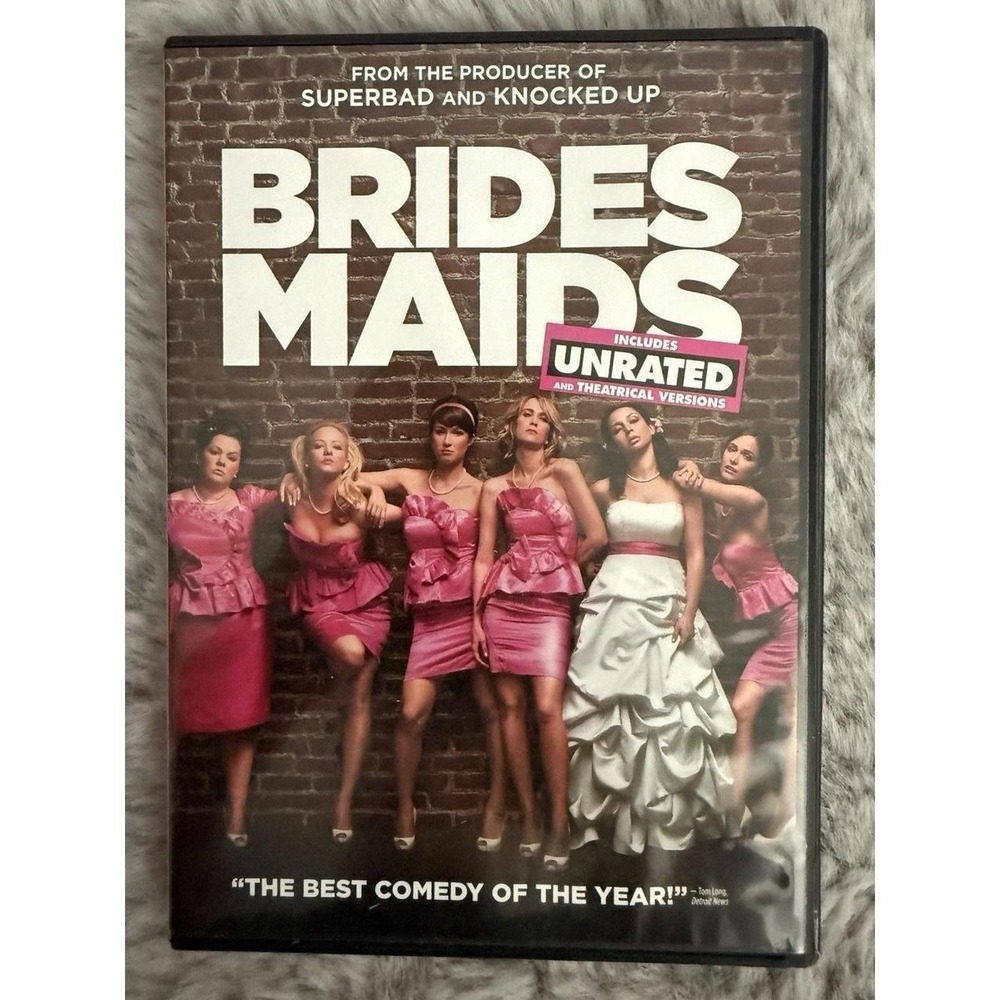Bridesmaids DVD (2011) Unrated & Theatrical Versions Kristen Melissa McCarthy